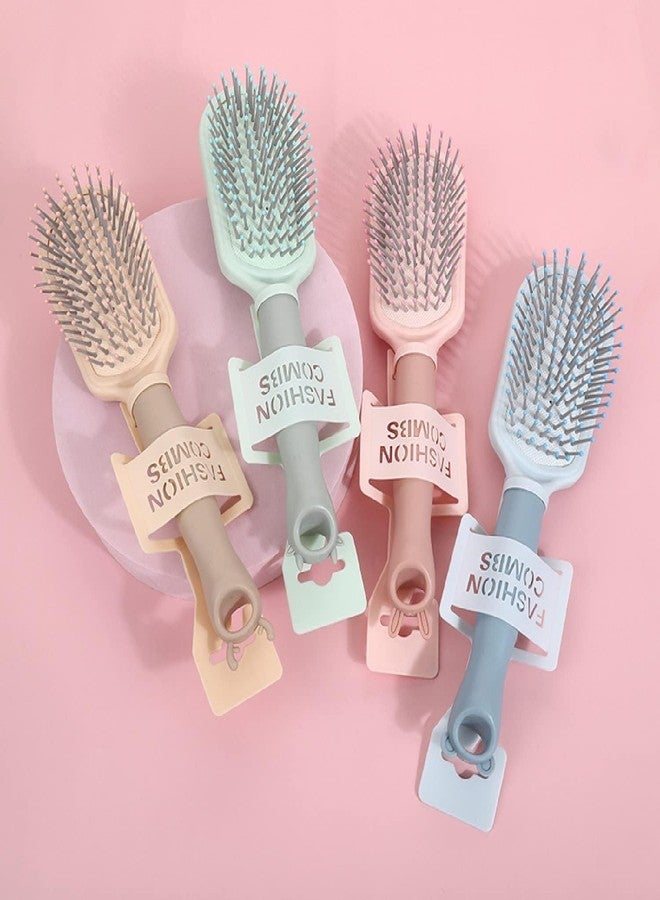 KitchEase Home Detangling Brush for Adults & Kids - Hair Detangler Brush for Natural, Curly, Straight, Wet or Dry Hair | Perfect for Men, Women & Children | Hairbrush for All Hair Types - Beige - Image 2