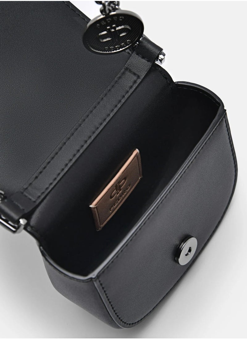 Pedro Icon Leather Micro Sling Pouch Crossbody Shoulder Bag  - Image 4