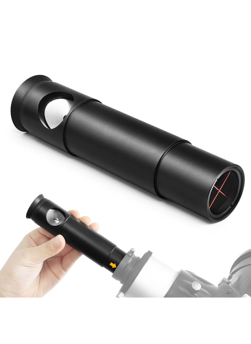 Astromania Astromania 1.25Inch Metal Collimating Cheshire Eyepiece Without Laser for Newtonian Reflector Telescope - Long Version  - Image 1