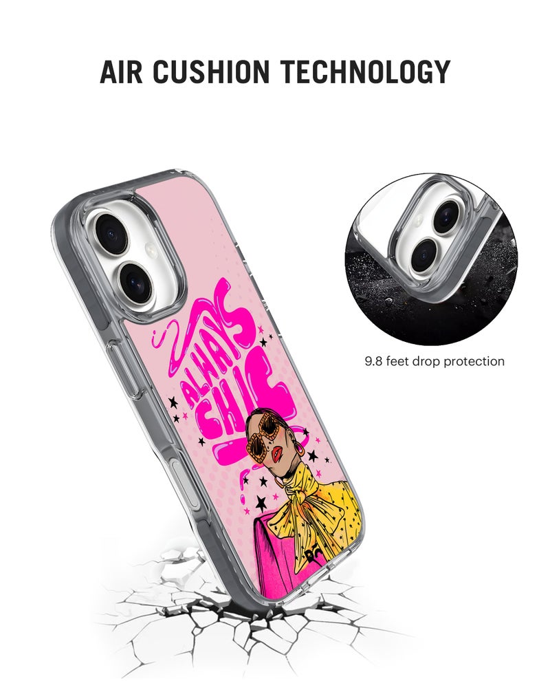 DailyObjects Case for iPhone 17 Compatible with Mag-Safe Wireless Charging, Stride 2.0 Always Chic Slim Shockproof Back Cover with Inner Magnetic Ring - Image 5