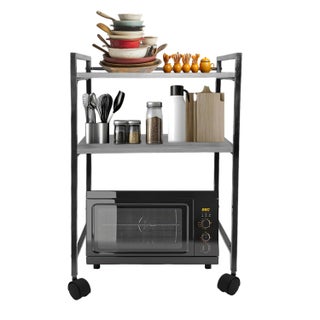 A to Z Hub GT3Tier Wooden Oven Stand with Wheels Durable Mobile Storage Rack for Kitchen Appliances Microwaves OTGs and Pantry Organization 3 Tier 2 Self Wheel G - pzsku/Z922FA935E72AD467030AZ/45/1745821366/862369bb-6e73-4bd1-bbb6-fe86899f883d
