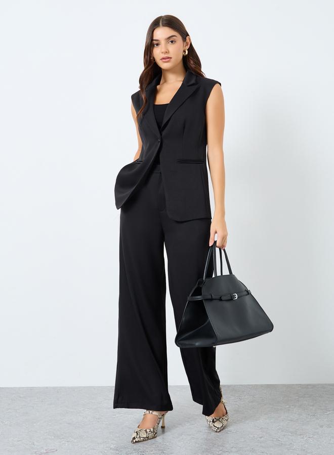 Styli Women Sleeveless Blazer and Trousers Co-Ords - Image 1