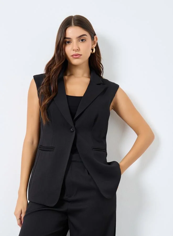 Styli Styli Women Sleeveless Blazer and Trousers Co-Ords