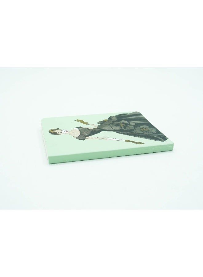 V&A Floral Dress Mini Note Book  - Image 3