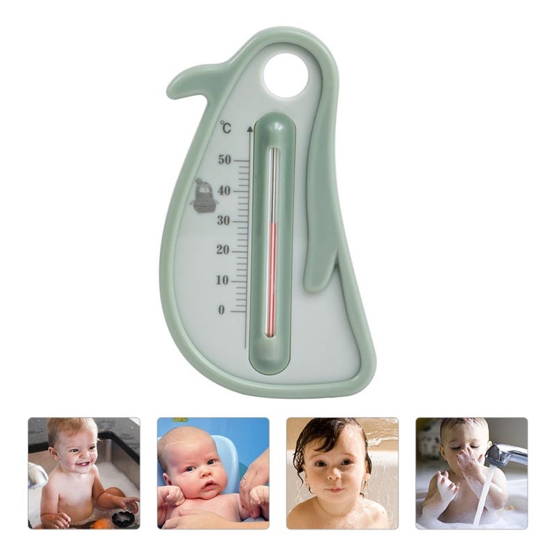 Penguin Cartoon Floating Bath Thermometer Safe Water Temperature Gauge Random Color - Image 4