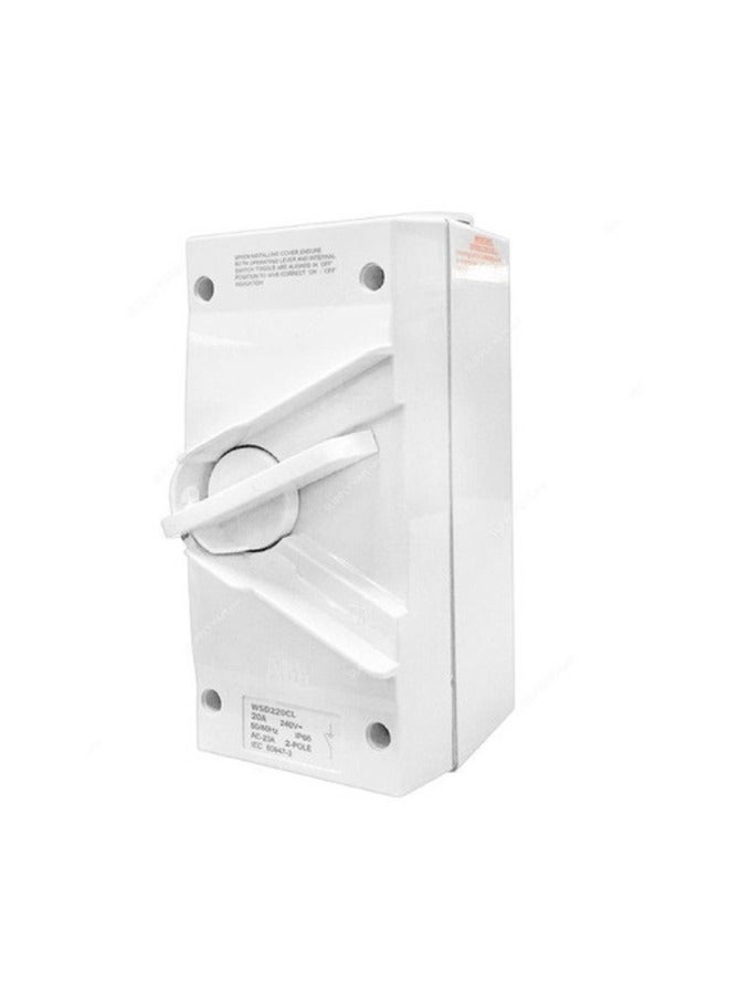 أبب عوازل مقاومة للعوامل الجوية، WSD420CL، مفتاح عازل WSD420CL 20A 4P