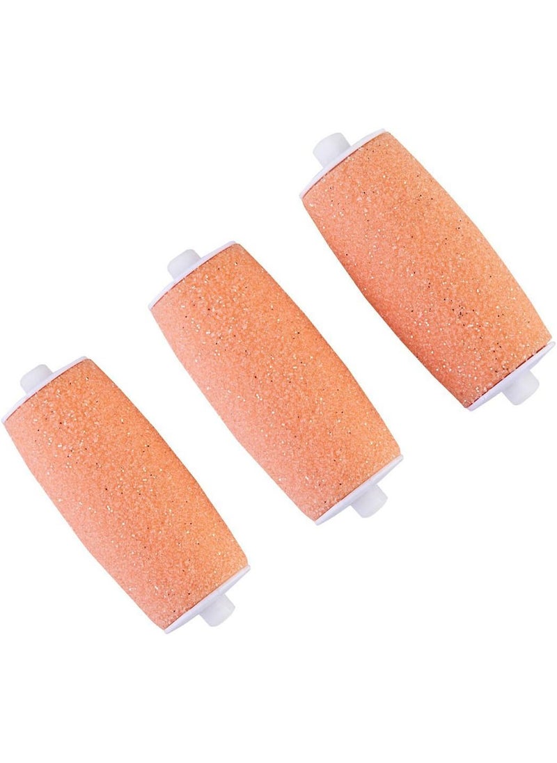 Own Harmony Refill Rollers by Own Harmony Best Fit for Electric Callus Remover CR900  Foot Care for Healthy Feet  Pedicure File Tools  Refills 3 Pack Regular Coarse Replacement Roller Peach 
