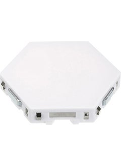 NIBEMINENT Honeycomb Design Hexagonal LED Touch Quantum Light White  - Image 1