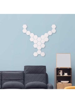 NIBEMINENT Honeycomb Design Hexagonal LED Touch Quantum Light White  - Image 4