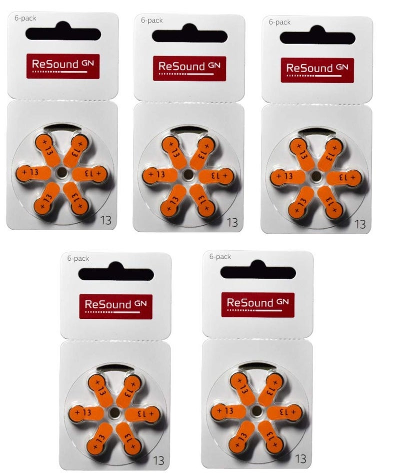 ReSound GN Size 13 Hearing Aid Battery (pack of 5) - Image 5