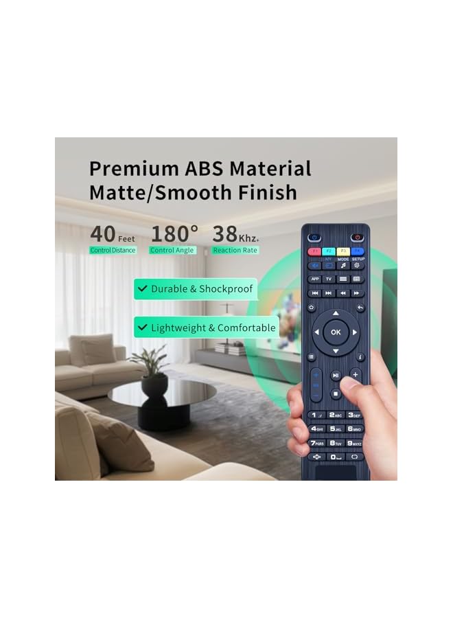The Bros New Replaced Remote Control fit for MAG 349 350 351 352 254 W1 254 W2 MAG 254 250 255 256 257 260 275 MAG256 MAG254 MAG250 MAG257 MAG275 MAG352 MAG351 MAG350 MAG322W1 MAG 322 W1 OTT IPTV Set Top Box - Image 5