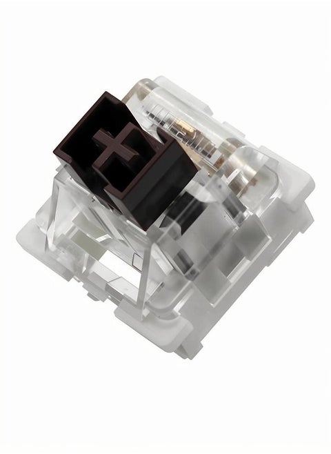 110 Outemu الميكانيكية لوحة المفاتيح التبديل الغبار براون التبديل 3-needle Clicky خطي اللمس التبديل RGB أدى القطارات لعبة آلة ، مع MX التبديل