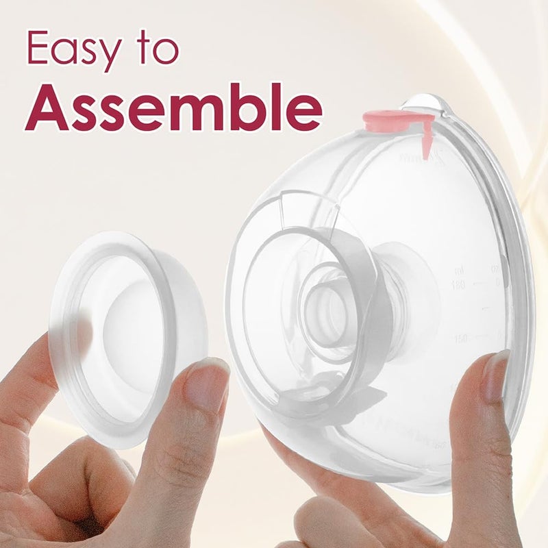 نينس سابلاي Nenesupply Membranes for Handsfree Wearable Collection Cups. Work with Nenesupply Handsfree Wearable Collection Cups Only. Made of Food Grade Material. Handfree Pumping. BPA Free. - Image 2