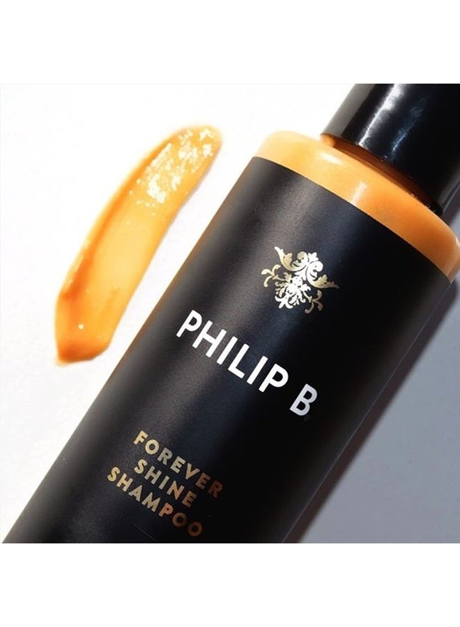 PHILIP B Forever Shine Shampoo 2 oz. (60 ml) | Revives, Defines and De-Frizzes Curls, Uplifting Body and Fullness - Image 4