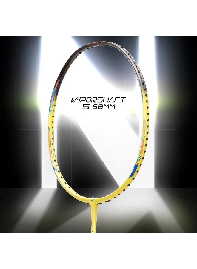 HUNDRED N-Ergy 80 Carbon Fibre Unstrung Badminton Racket With Full Racket Cover For Intermediate Players (80G, Maximum String Tension - 32Lbs)