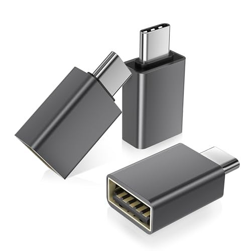Basesailor محول USB C إلى USB من Basesailor 3 حزمة، ذكر USBC إلى أنثى 3.0 OTG لمحول MacBook Pro/Air، محول Thunderbolt 4 3 من نوع C لأجهزة Apple iPhone 17 16 15، Mac، iPad، Microsoft Surface، Samsung Galaxy S25 S24 - Image 1