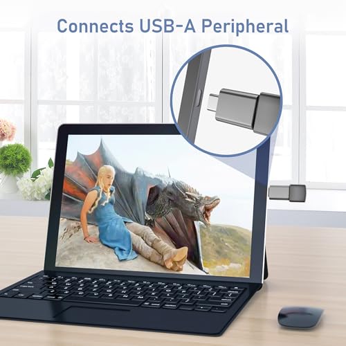 Basesailor محول USB C إلى USB من Basesailor 3 حزمة، ذكر USBC إلى أنثى 3.0 OTG لمحول MacBook Pro/Air، محول Thunderbolt 4 3 من نوع C لأجهزة Apple iPhone 17 16 15، Mac، iPad، Microsoft Surface، Samsung Galaxy S25 S24 - Image 5