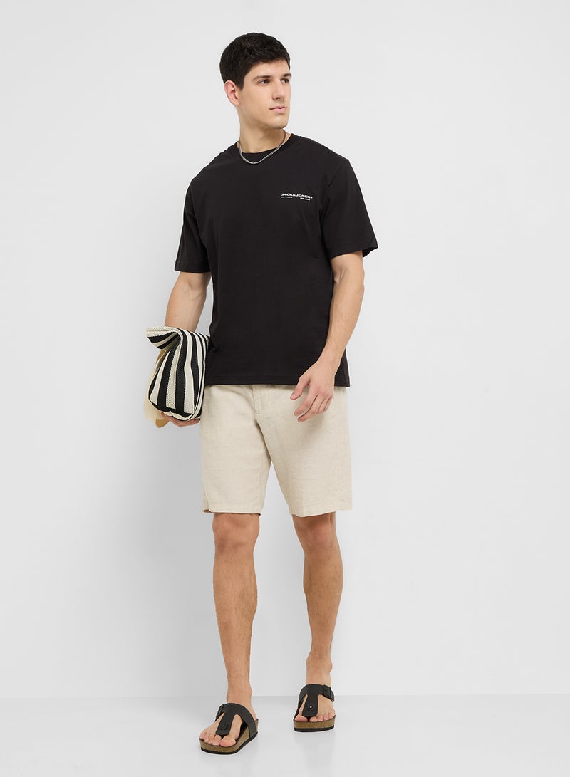 JACK & JONES Jcocalma Back Print Crew Neck T-Shirt  - Image 4