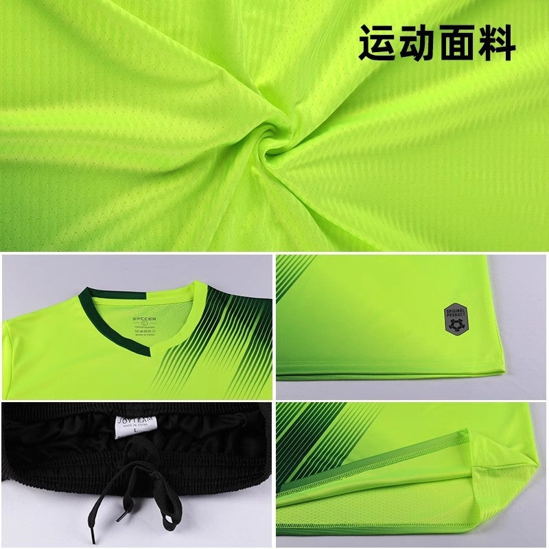 Children'S Football Clothes Suit Boys And Girls Printed Youth Sports Training Clothes Warm Competition Team Clothes - Image 5