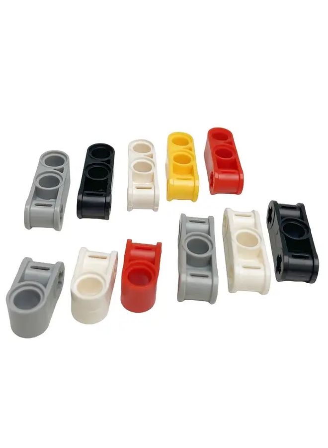 100pcs Building Block Connector Shaft Sleeve Set Educational Toy ABS Compatible With Storage - Image 4