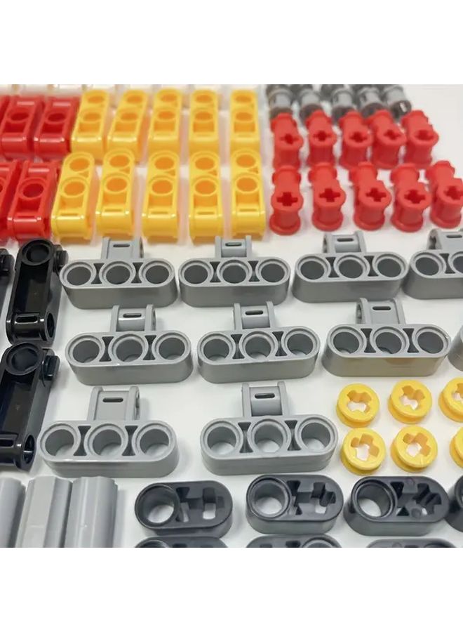 100pcs Building Block Connector Shaft Sleeve Set Educational Toy ABS Compatible With Storage - Image 3