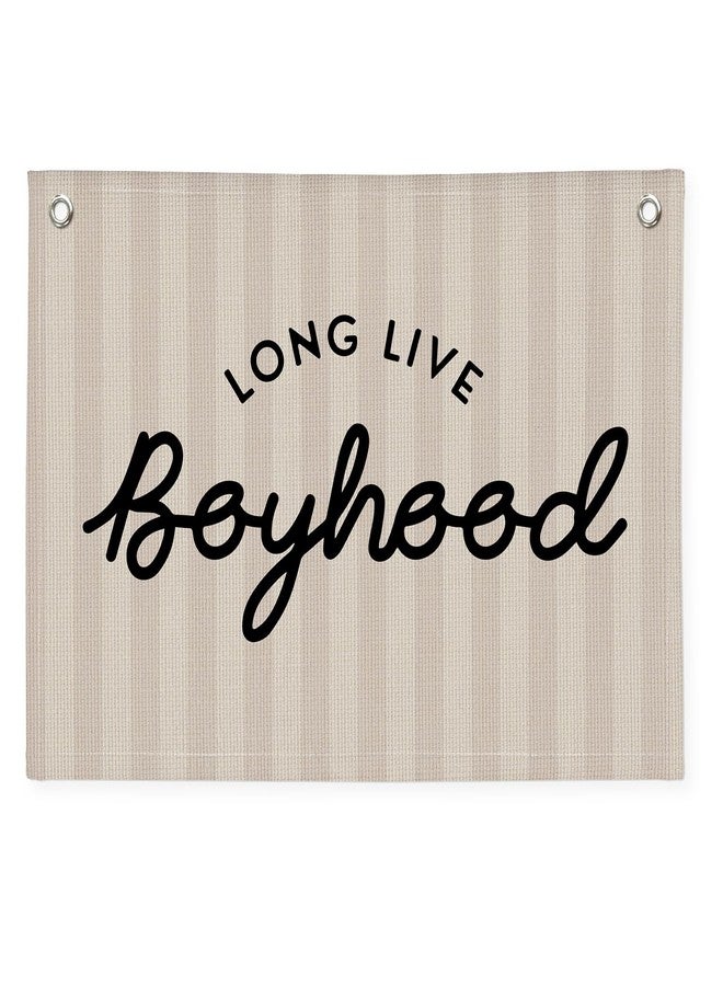 PLKMN 404LH-banner-boyhood Canvas Banner - Image 1