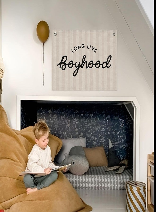 PLKMN 404LH-banner-boyhood Canvas Banner - Image 3