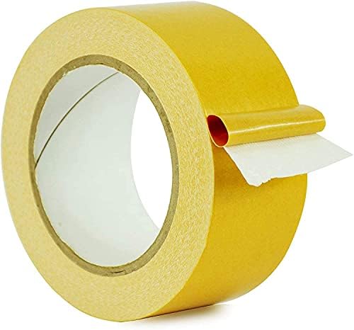 WEGON WEGON DoubleSided Carpet Tape Super Strong Sticky Tape for Carpet Rugs Hardwood Floors mats ResidueFree Non Slip Waterproof Rug Tape 