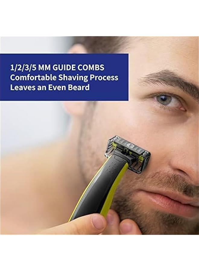 BWSJ Travelfriendly Guards and Trimmer Comb Set for  Blade Razor Perfect Fit for QP2520 QP2530 QP2620 QP2630 QP6510 QP6520 Includes Storage Case and PC Material 7 - Image 3