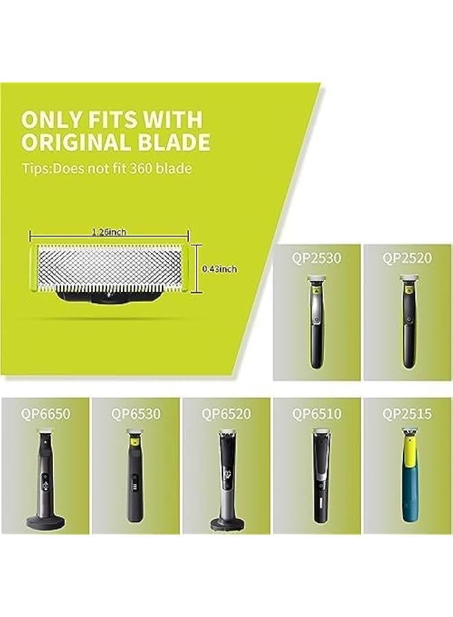 BWSJ Travelfriendly Guards and Trimmer Comb Set for  Blade Razor Perfect Fit for QP2520 QP2530 QP2620 QP2630 QP6510 QP6520 Includes Storage Case and PC Material 7 - Image 5