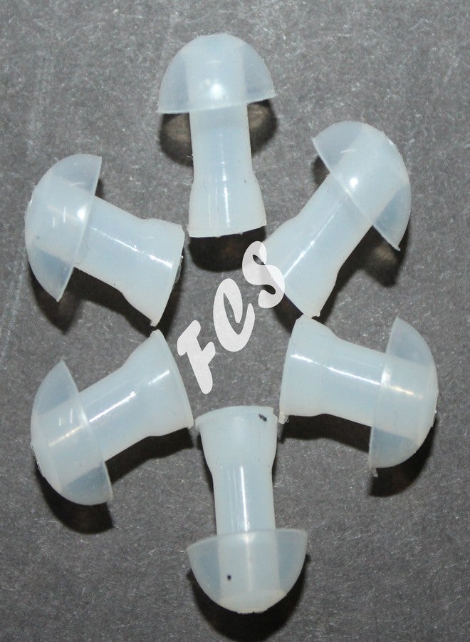 أف سي أس عبوة من 6 أغطية سماعات أذن من FCS لأجهزة BTE. (متوسط - 10 مم) - Image 2