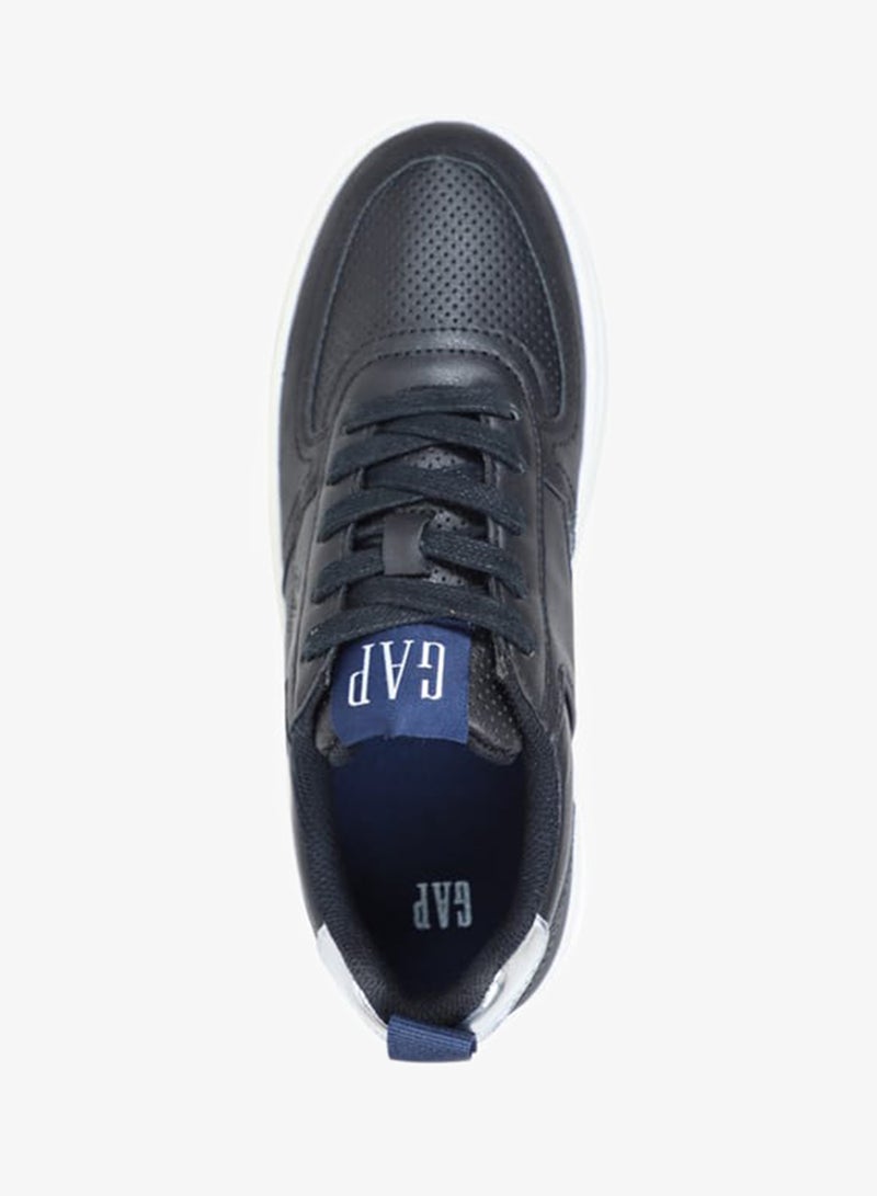 GAP Women's Panelled Sports Shoes with Lace-Up Closure - PARADISE - Image 4