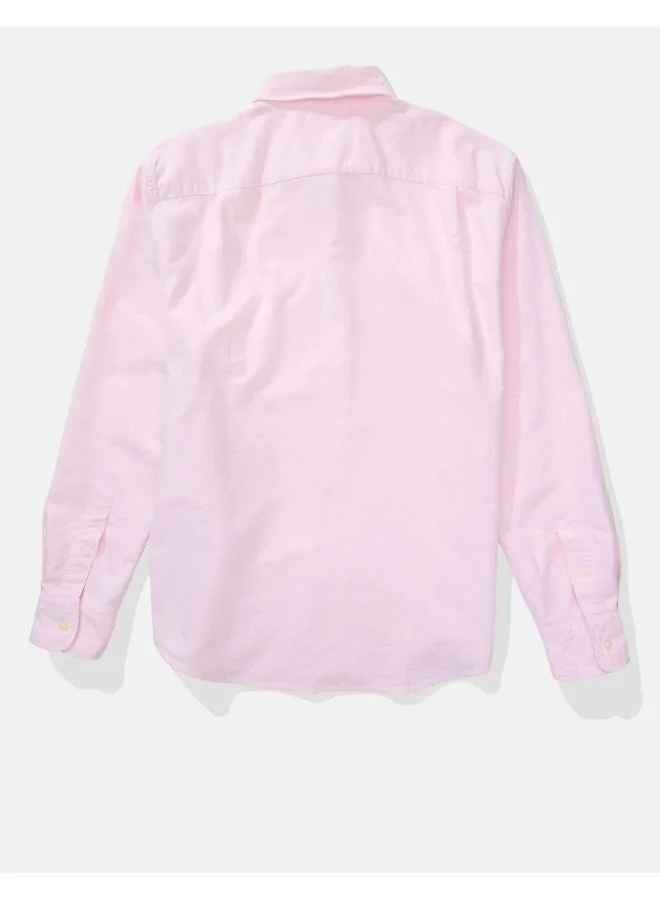American Eagle Pocket Detail Button Down Shirt