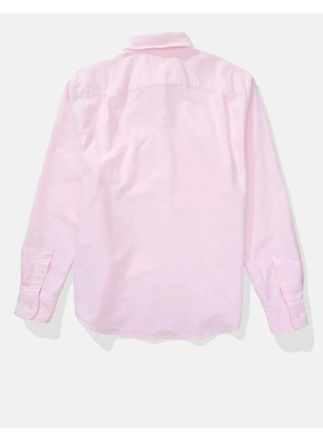 American Eagle Pocket Detail Button Down Shirt