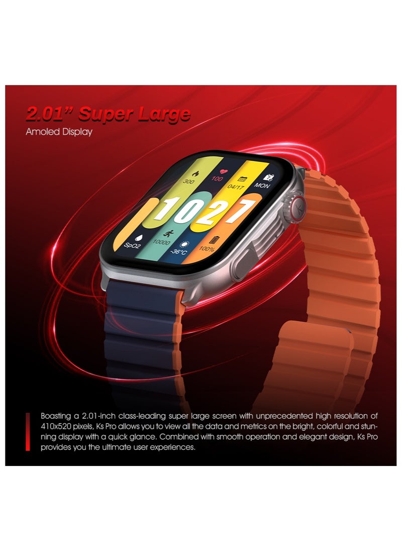 KIESLECT - Kieslect Calling Watch KS Pro Black - Image 1