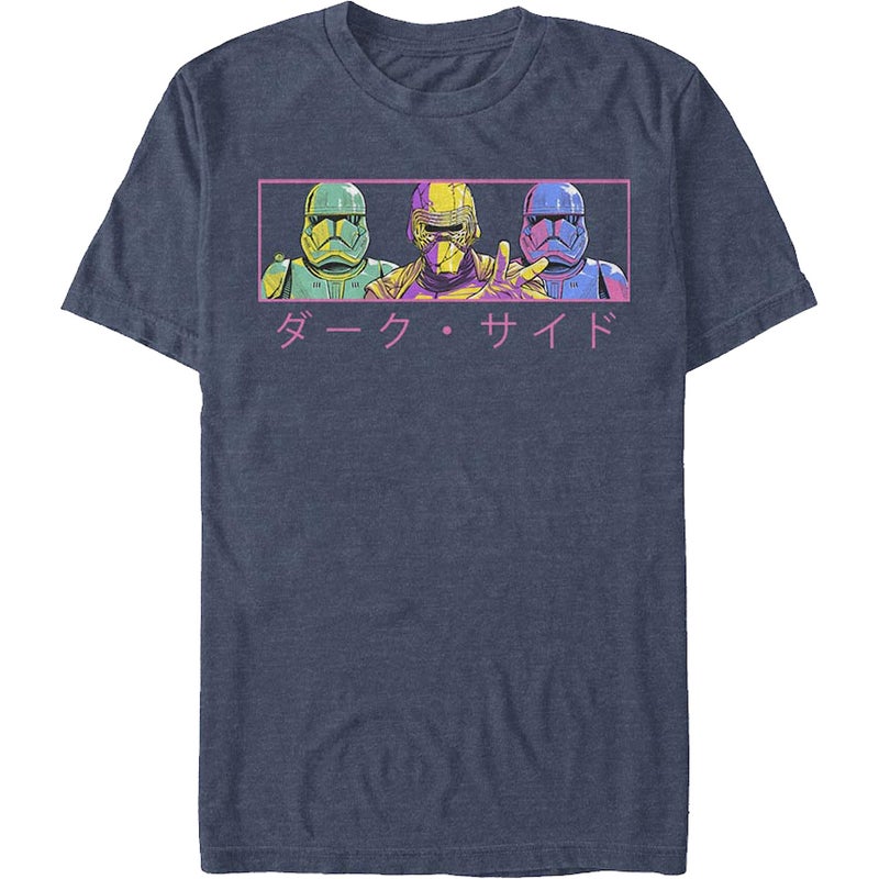 1977 Hollywood Classic Movie Joint Star Wars Heavy 260G American Retro Short-Sleeved Men'S T-Shirt - Image 1