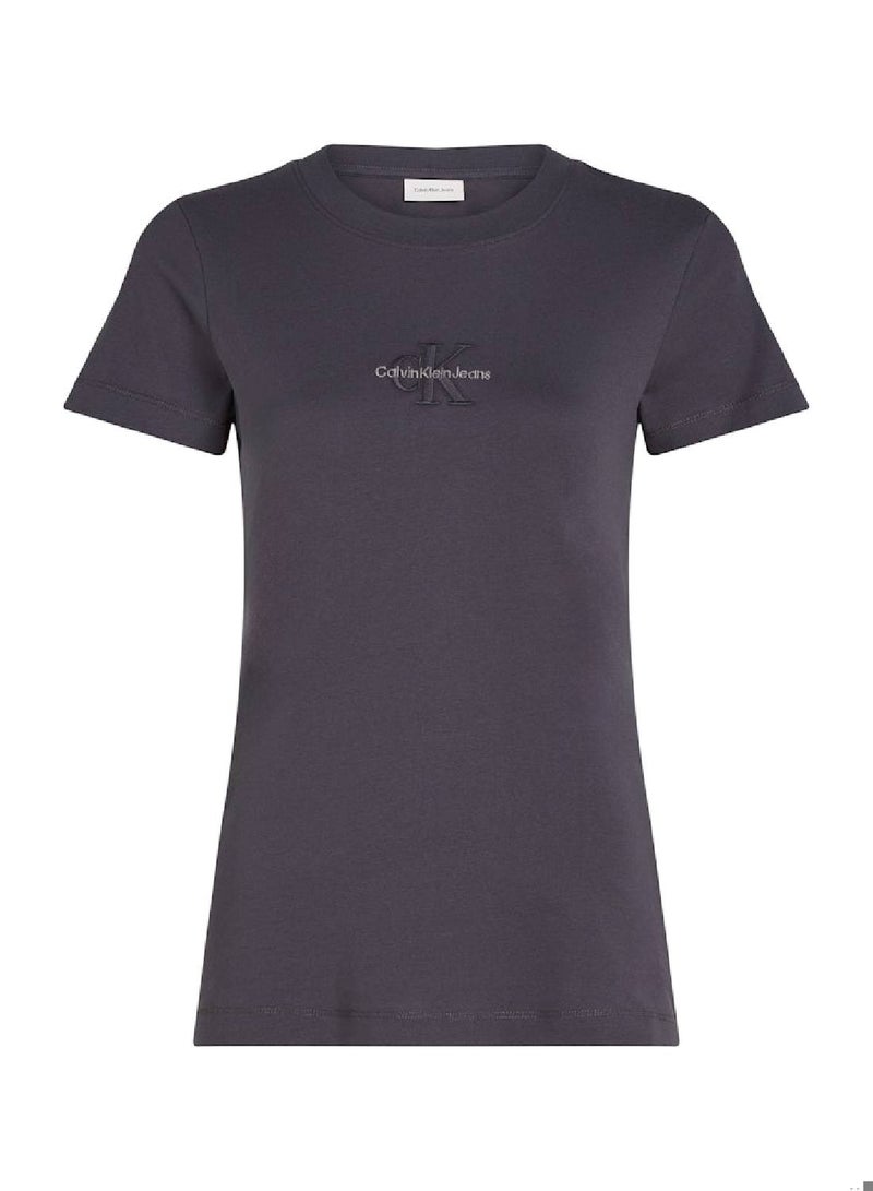 Calvin Klein Jeans Slim Monogram T-Shirt - Image 2