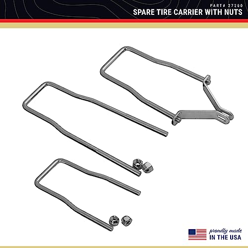 CE Smith - U-Bolt Spare Tire Carrier - Durable Zinc-Plated Boat Accessories - 8-3/4" (27200) - Image 5