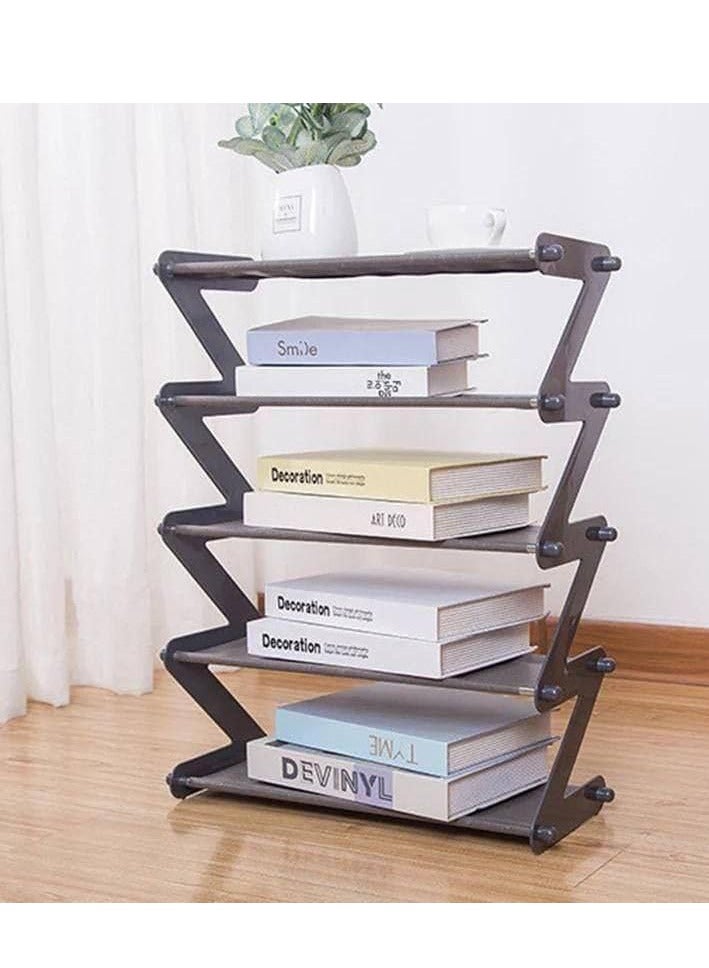 Generic Plastic Metal Shoe Organizer Zigzag 5 Levels  - Image 5