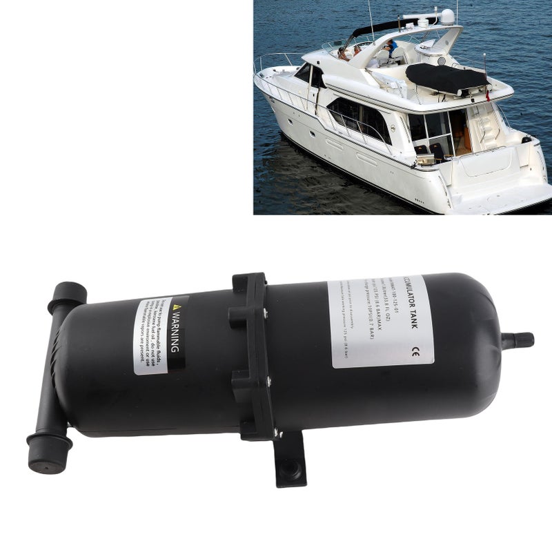 RV Pressure Tank: 10PSI Pre-Inflation, Constant Pressure, Strong Cushioning - Low Noise, Detachable Accumulator Tank for RVs, Ships, Yachts - Image 2