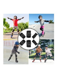 NIBEMINENT 6-Piece Knee Elbow Pads with Wrist Guards  - Image 3