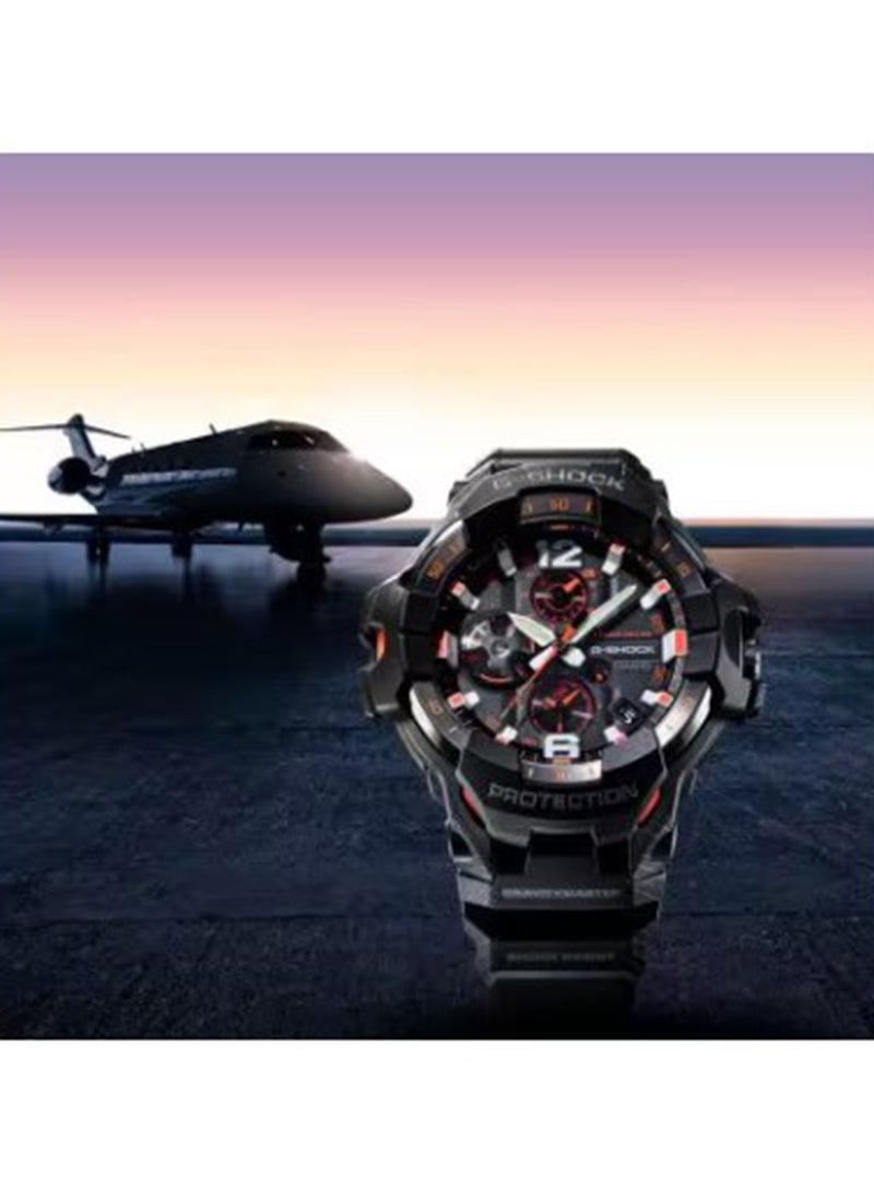 G-SHOCK ساعة يد أنالوج للرجال GR-B300-1A4DR من Gravity Master - Image 2