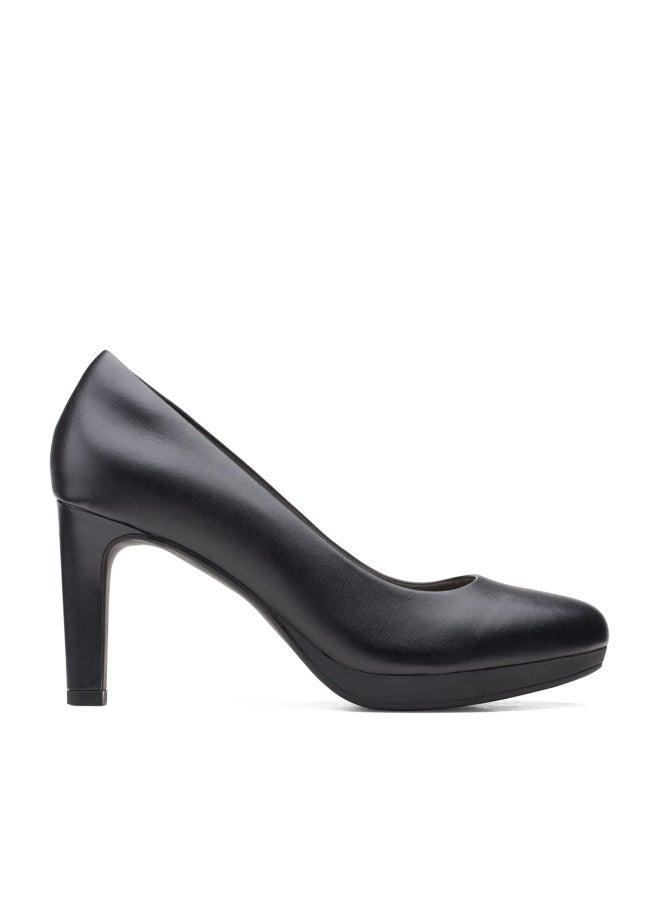 Clarks womens Ambyr Joy Pump, Black Leather, 7 US - Image 1