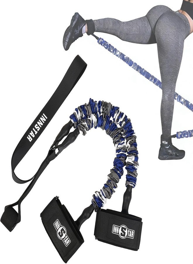 Innstar Multi-Function Resistance Bands for Working Out, Push Up Exercise Bands Resistance Bands Set for Bench Press Gym Equipment, Home Workout, Travel Portabl (Ankle Bands 70LBS) - Image 1