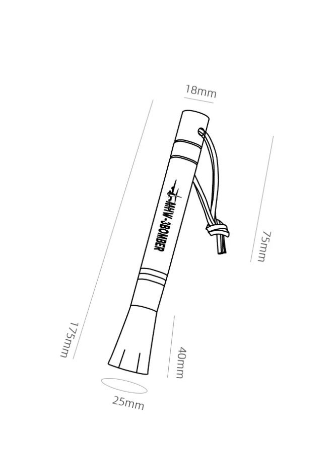 ام اتش دابيلو - ثري بومبار فرشاة تنظيف القهوة ذات الأجنحة الأسطوانية، شعيرات متينة، جسم خشبي - Image 2