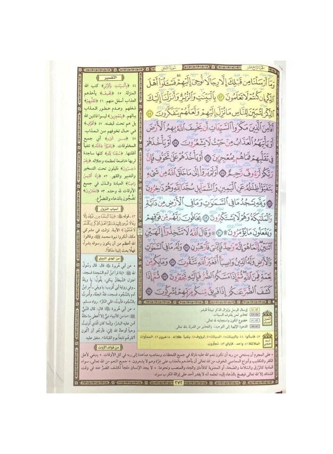 The Qur’an With Objective Detail for the Proficient Reader With a Recitation Teacher and the Reasons for Revelation 17x24 CM - Image 2