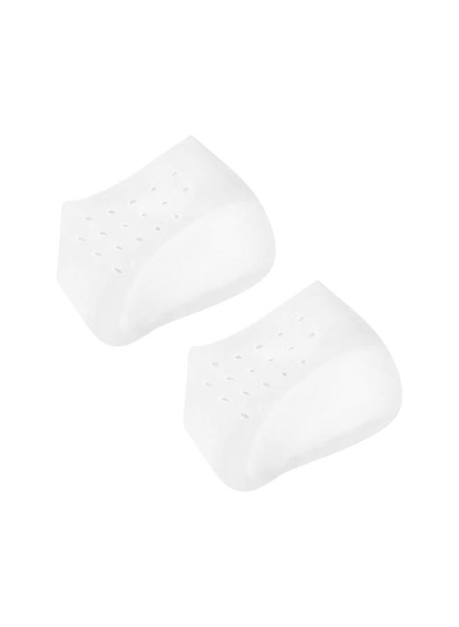 klarako Inside Height Insoles Silicone Heel Pads Cover Silicone Shoes Pads Invisible Height Insoles Plantar Fasciitis Height Increase Heels Sleeve Arch Support (5.5cm) - Image 2