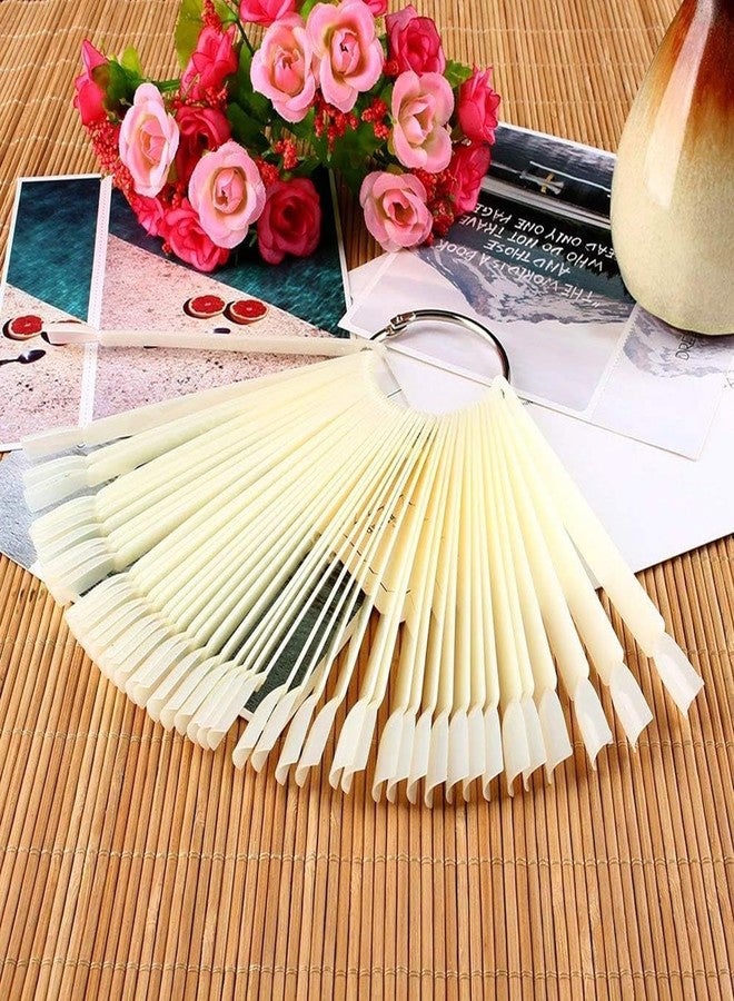 Brille Bee لوحة عرض ممارسة فن الأظافر من بريلي بي مع حلقة معدنية، 50 نصيحة - Image 5