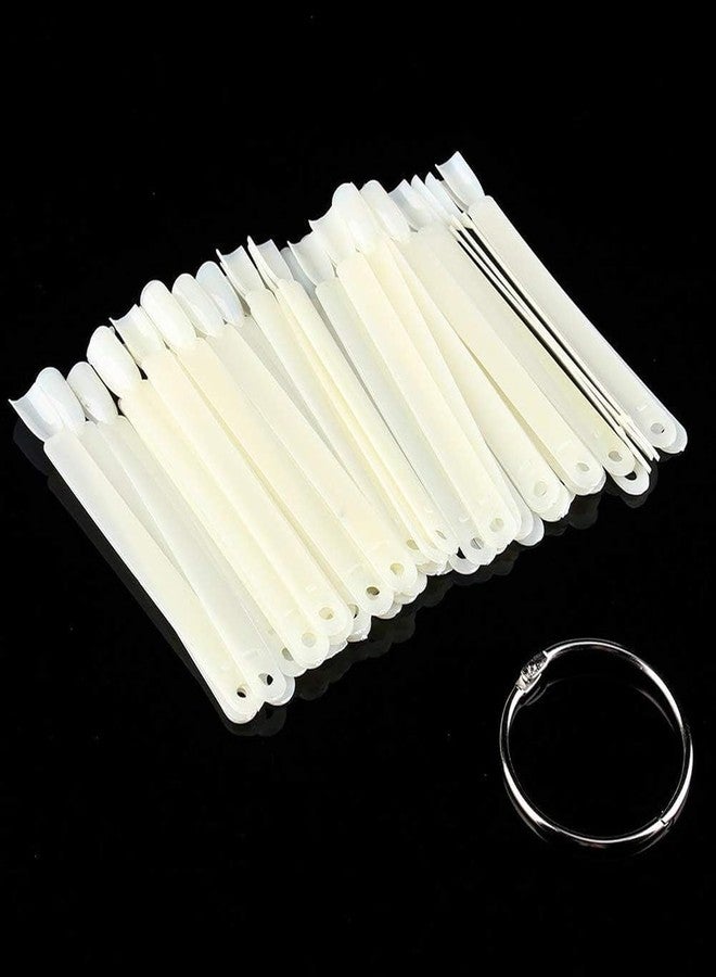 Brille Bee لوحة عرض ممارسة فن الأظافر من بريلي بي مع حلقة معدنية، 50 نصيحة - Image 2