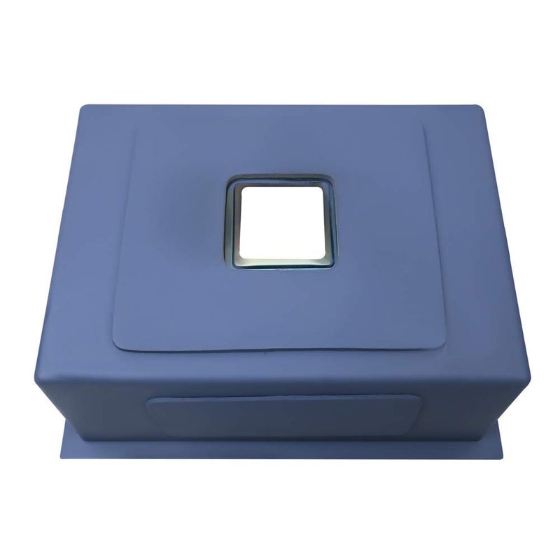 ARQUIN 304 Grade Matt Finish Stainless Steel Single Bowl Kitchen Sink With Silicon Fruit Basket 22 x 18 x 10 - Image 4